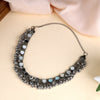 Oxidized Simple Ghungroo Necklace