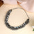 Oxidized Simple Ghungroo Necklace