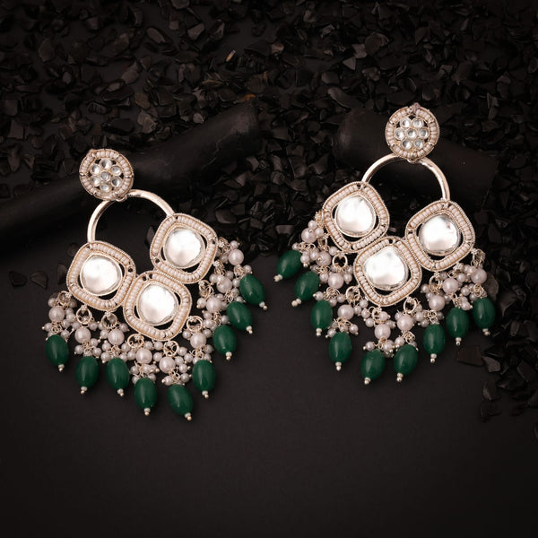 Elegant Look For Antique Traditional Kundan Earrings