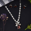 Floral Stone American Diamond Set