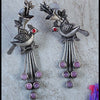 Gorgeous Bird Oxidized Earrings