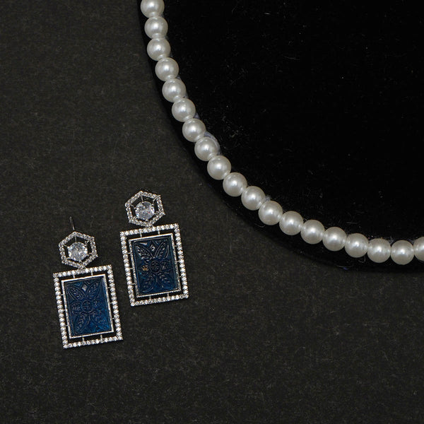 Square Shape Basic Earring