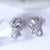 Cubic Zirconia Marquise Drop Wedding Earring