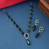 Luxury Teardrop AD Necklace Set