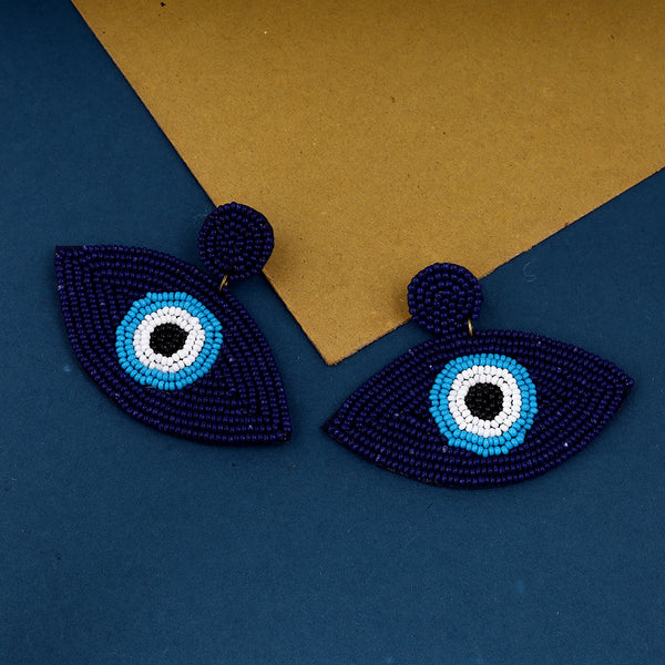 Evil Eye Beaded Earring
