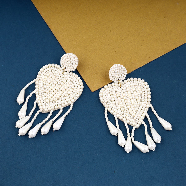 Heart shaped Handmade Earrings