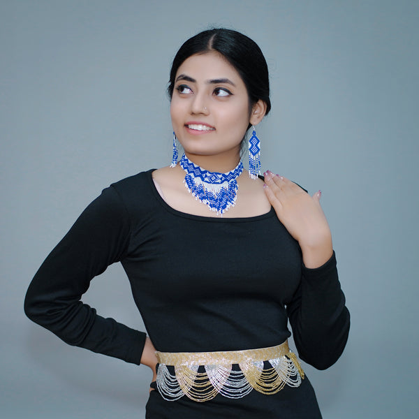 American Style Seed Bead Choker Set