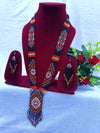 Multicolor Tribal Glass Beads Jewlery Set