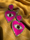 Heart Shape Handcrafted Earring
