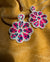 Beads Flower Design Handmade Earrings