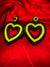Heart Design Beads Earrings