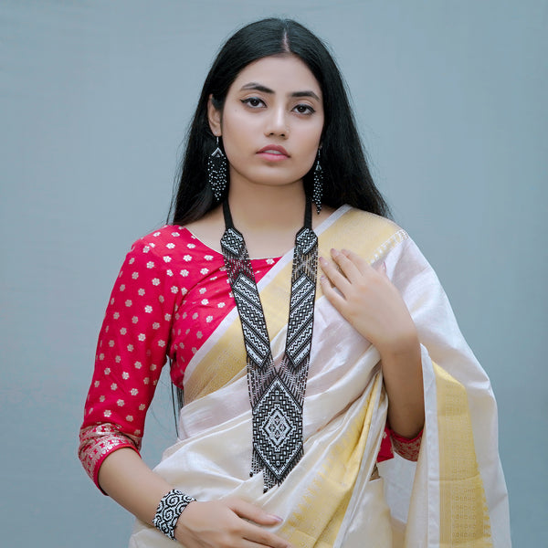 Zig-Zag Design Handmade Set