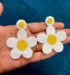 Handmade Flower Design Earrings