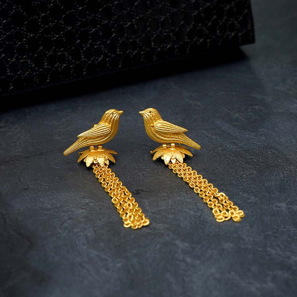 Bird Long Chain Earring