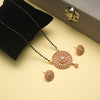 AD Studded Circular Shaped Mangalsutra