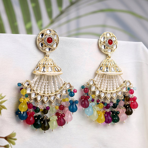 Karigari Jhumkas Style Earrings