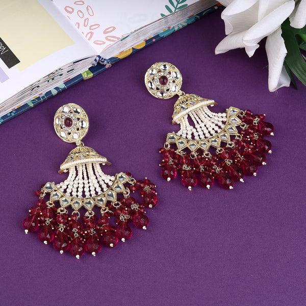 Karigari Jhumkas Style Earrings