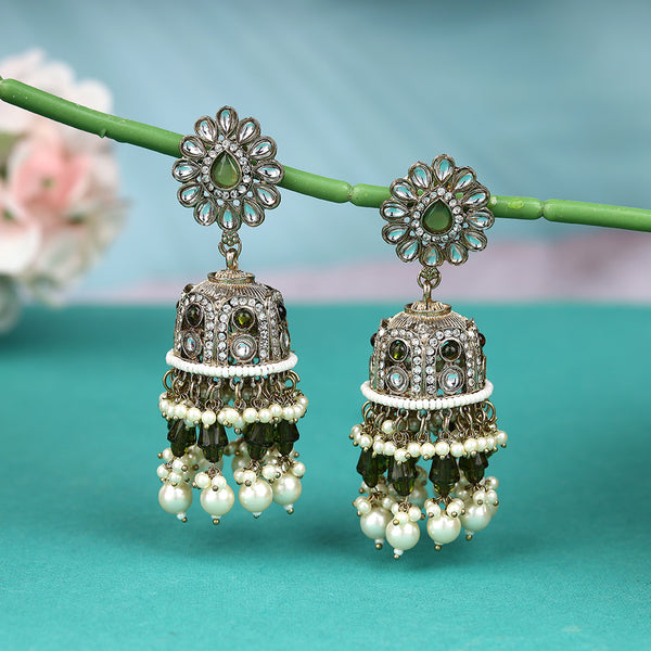 Kundan Pearl Earring