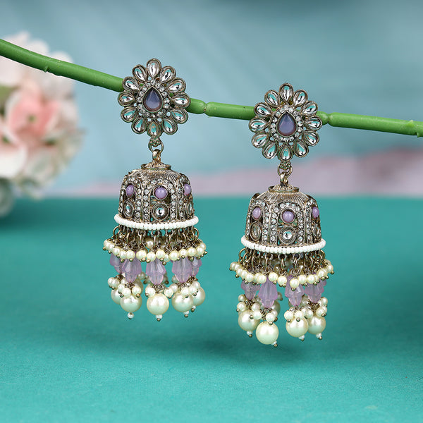 Kundan Pearl Earring