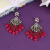 Kundan Polki Chand Bali Earrings