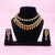 Two Layer Kundan Set with Meenakari Work