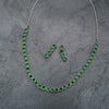 Silver Tone American Diamond Choker