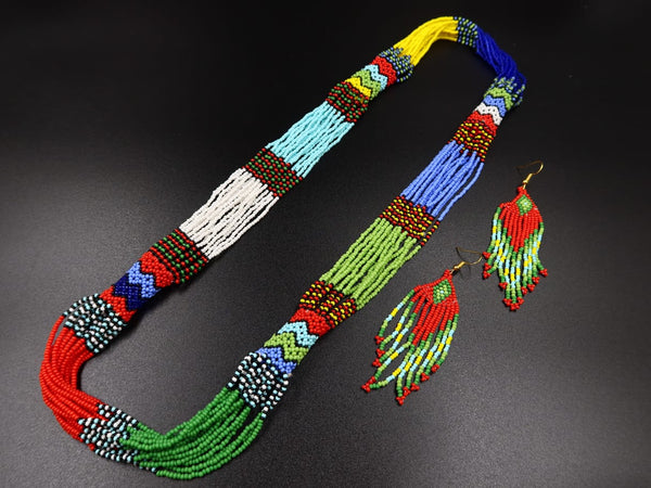 Multicolor Handmade Beaded Necklace