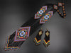Multicolor Ethnic Beaded Long Set