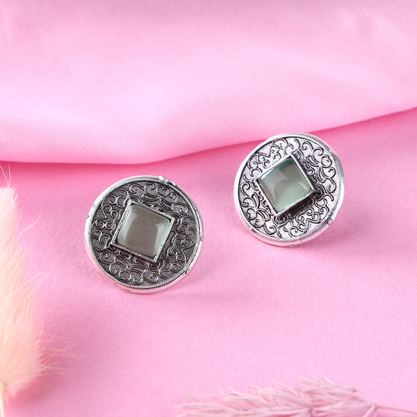 Antique Silver Earring