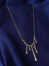 Gold Drip Pendant Chain