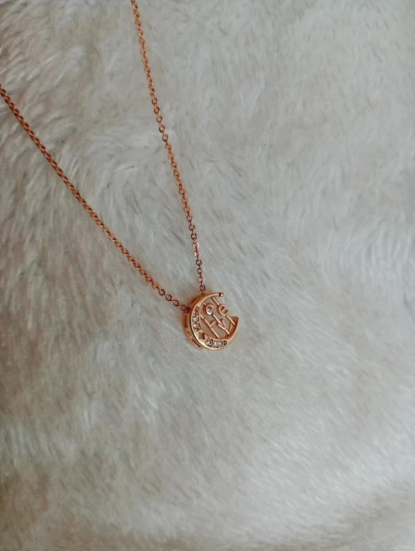 Gold Plated LOVE Pendant