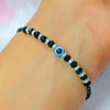 Stylish Evil Eye Black Beads Bracelet