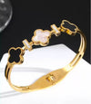 Anti-Tarnish Clover Leaf Bracelet