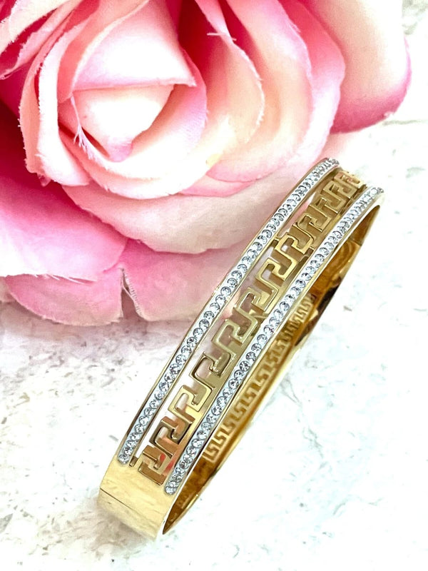 Latest Fashion Rose Gold Kada Bracelet