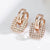 Rose Gold Hoop Earrings