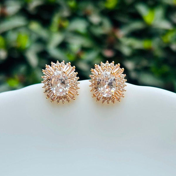 CZ Diamond Studs