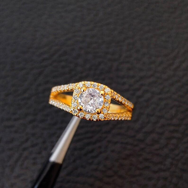 Rose Gold Diamond Ring