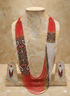 Handmade Ukrainian Beads Long Necklace
