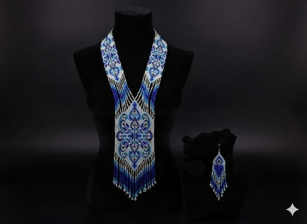 Beautiful Beaded Long Set