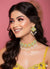 Handmade Pearl Drop Haldi Jewellery Set