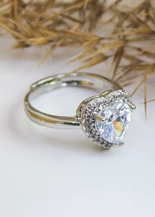 Heart Shape Diamond Ring