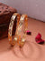 Gold Plated Indian Bangles With Diamonds
