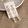 Multi Layered Designer Pearl Earrings
