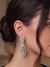 Flower Stone Drop Earring