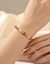 Cubic Zirconia 18k Gold Plated Anti-Tarnish Bracelet