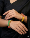 Multicolored Moti Bangles