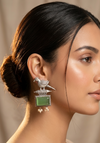 Chidiya Earring with Monalisa Stone