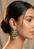 Chidiya Earring with Monalisa Stone