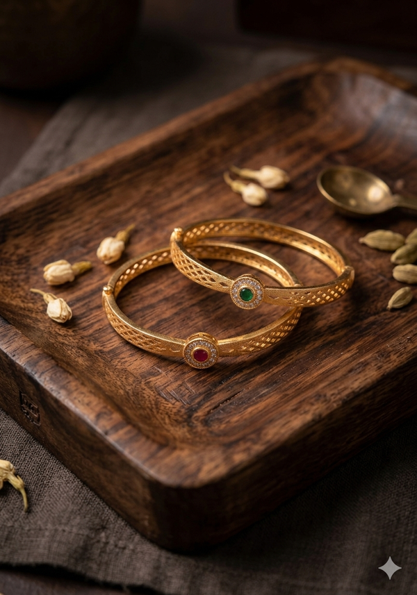 Elegant Gold plated Bangles