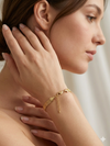 Stainless Steel Gold Plated Chain Bracelet